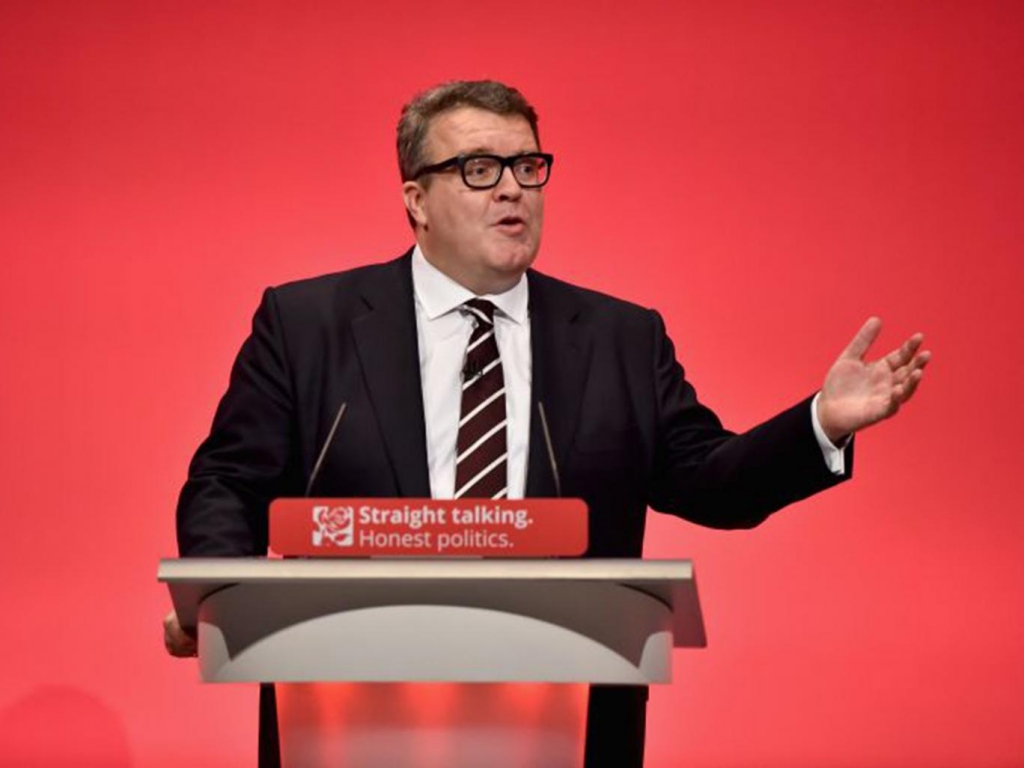 Tom Watson is at odds with Labour leader Jeremy Corbyn over air strikes Getty