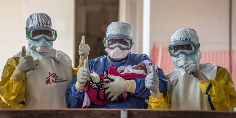 Tommy Trenchard
Nubia at the MSF Ebola Clinic in Conakry Guinea