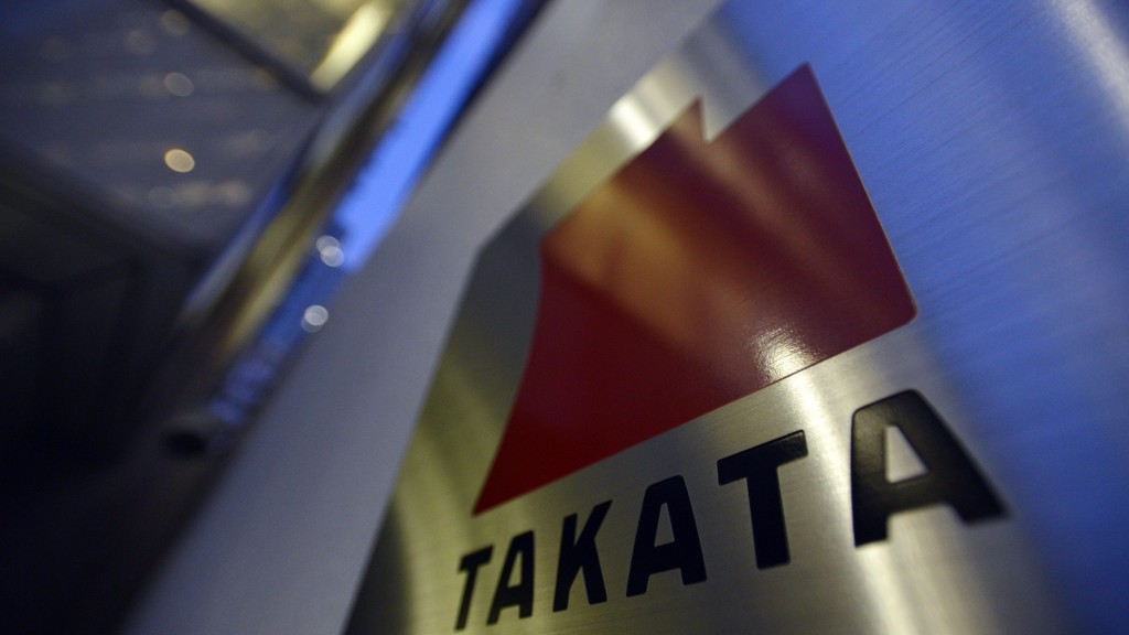 Ford scraps Takata airbag inflators