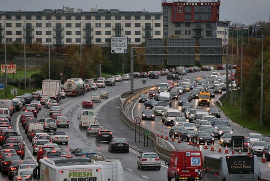 Traffic chaos in Dublin as M50 closed southbound 'until lunch' following