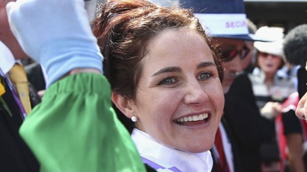 Triumphant Michelle Payne has scored the biggest win of any female jockey in any race anywhere in the world