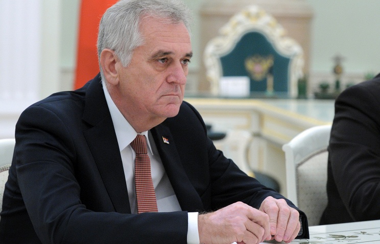 Serbia's president Tomislav Nikolic