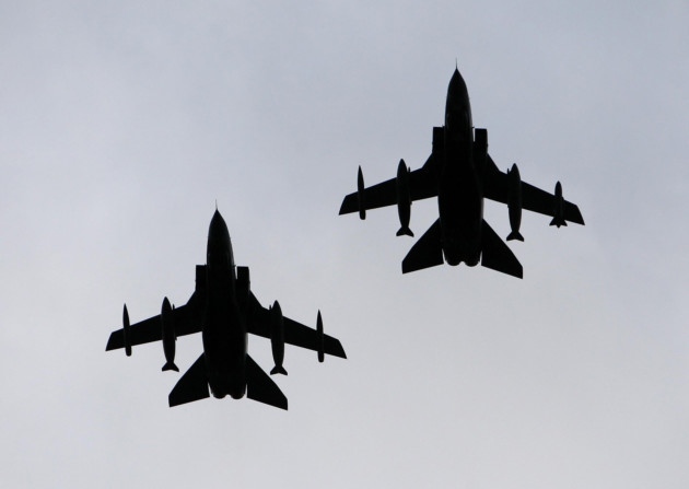 Two RAF Tornado GR4 jets