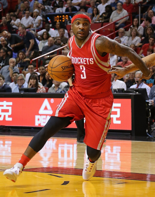 Rockets point guard Ty Lawson