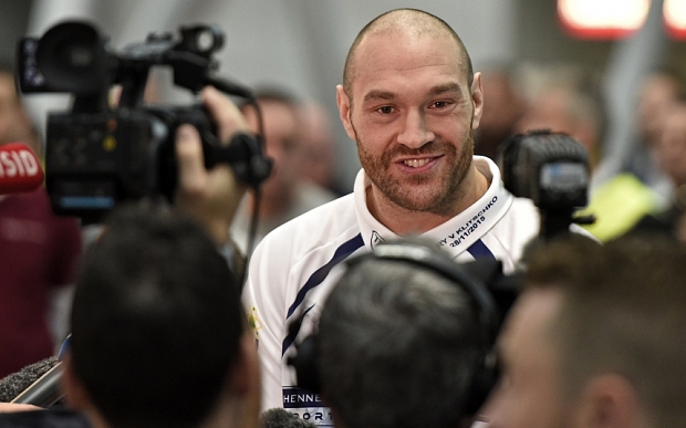 Boxing giant Tyson Fury's unusual sledge