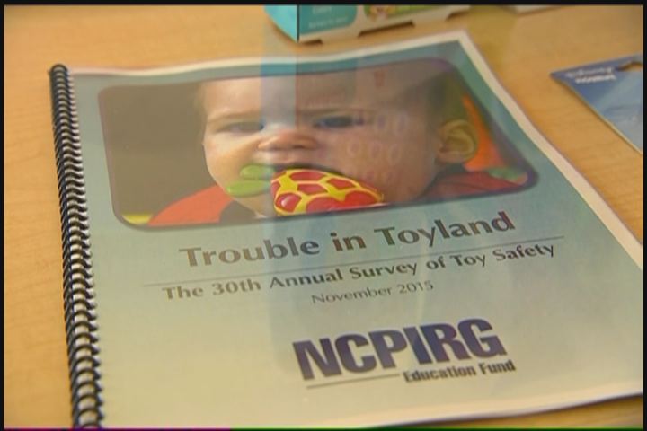 U.S. Public Interest Research Group's'Trouble in Toyland survey released Tuesday