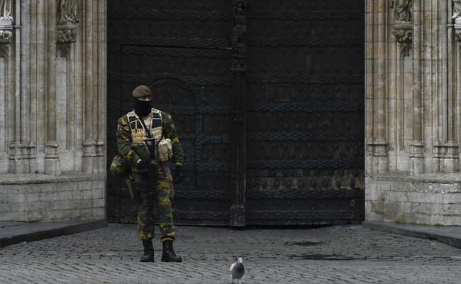 Brussels Hunts For'Several Suspects As Lockdown Enters Second Day