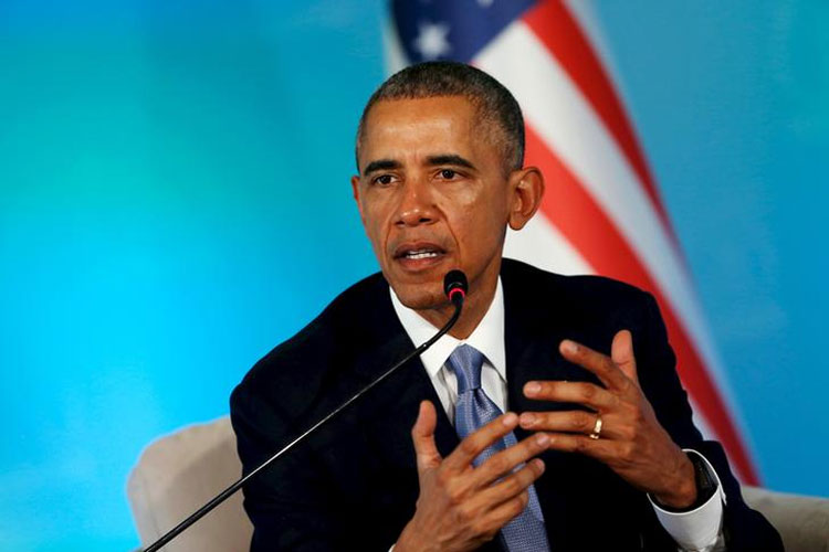 US President Barack Obama at G20 summit