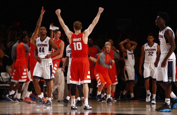 Michael Gbinije Leads Syracuse Back Into Game As Orange Prevail Over #18 Connecticut In Barnburner