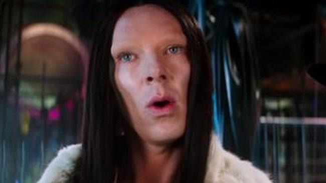 Under fire... Benedict Cumberbatch as All in Zoolander 2