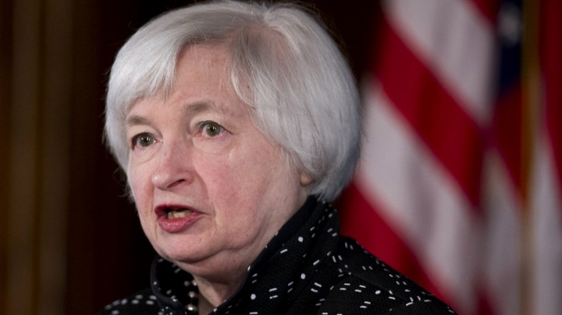 US Federal Reserve chair Janet Yellen markets are indicating about a 75 per cent chance of a US rate increase next month the first in almost a decade