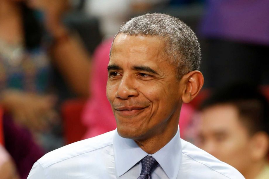 U.S. President Barack Obama smiles as he speaks at the Young Southeast Asian Leaders Initiative during a town hall meeting at Taylor's University in Kuala Lumpur Malaysia Friday Nov. 20 2015. Obama urged young people in predominantly Muslim M