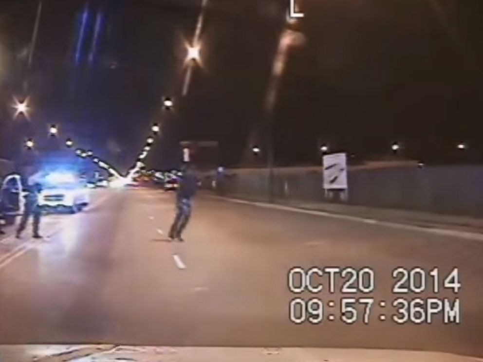 DNA Info Chicago police released dash cam footage of the fatal Oct. 20 2014 shooting of Laquan Mc Donald on Nov. 24 2015