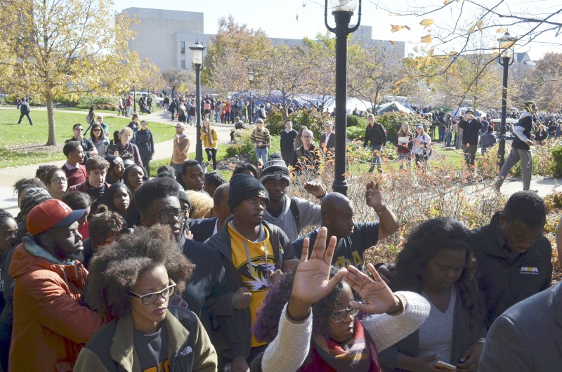 Obama praises MU protesters, encourages speaking as well as listening