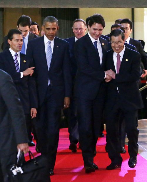 Vincent Siew at APEC Leaders Meeting