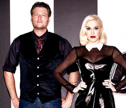 Gwen Stefani and Blake Shelton