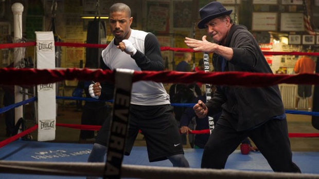 Michael B. Jordan Sylvester Stallone in Creed