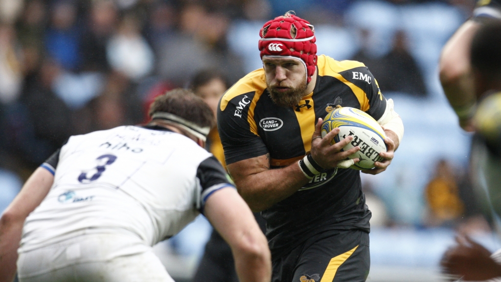 Wasps captain James Haskell