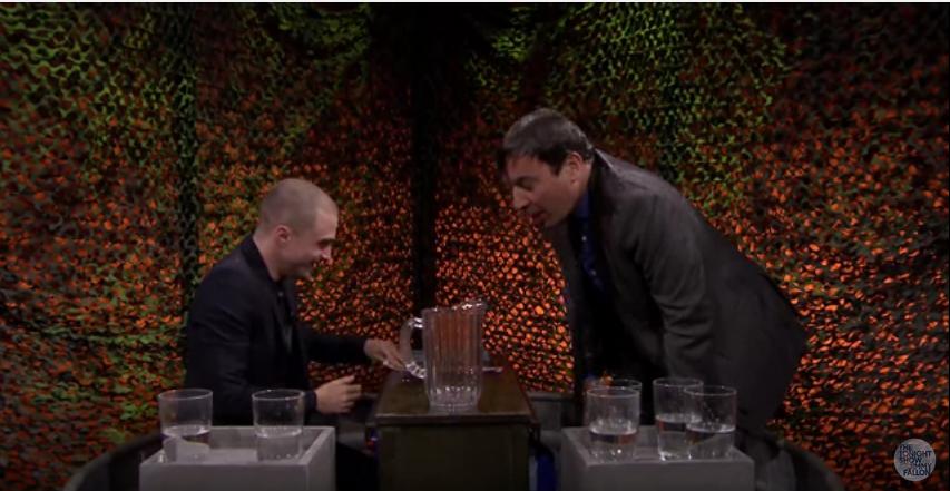 Daniel Radcliffe Jimmy Fallon Water War