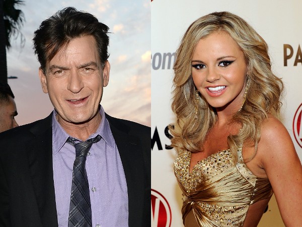 Charlie Sheen and Bree Olson