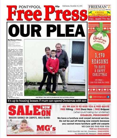 What's in your Monmouthshire Free Press Wednesday