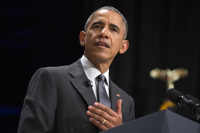 President Barack Obama speaks at the 2015 White House Tribal Nations Conference Thursday Nov. 5 2015 in Washington