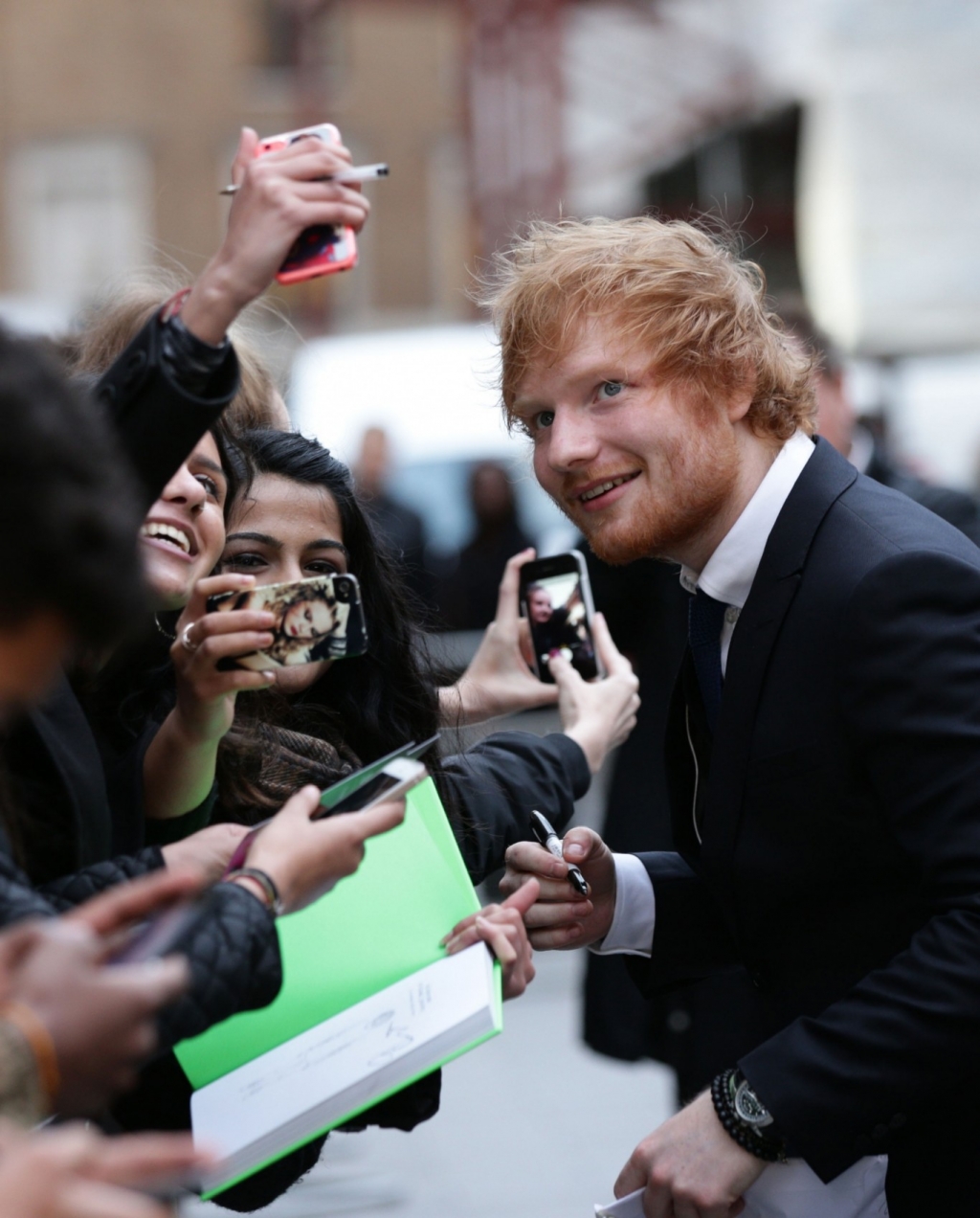 Who is Ed Sheeran's new BFF? Clue She likes big pants