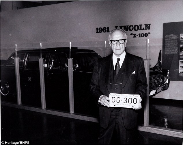 William Hess took the license plate out of the trash when his company was working on the car in the aftermath of the assassination