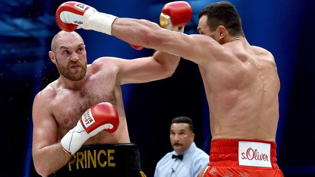 Wladimir Klitschko looking a shadow of his former self landed four body punches in 12 rounds against Tyson Fury