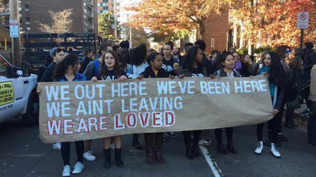 Yale protest