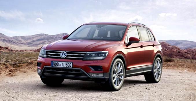 Volkswagen Tiguan- front right