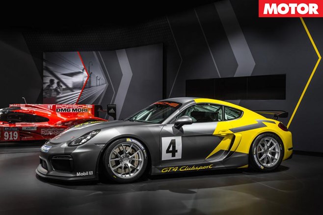 Porsche reveals Cayman GT4 Clubsport