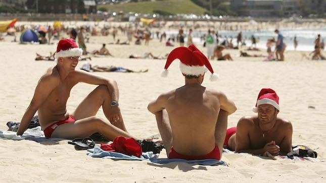 Christmas Heat Wave Temperature Record Hot