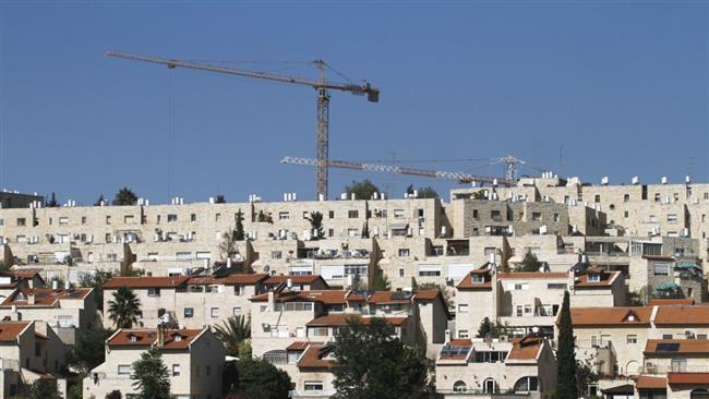 A building site in the illegal Israeli settlement of Gilo in East al Quds