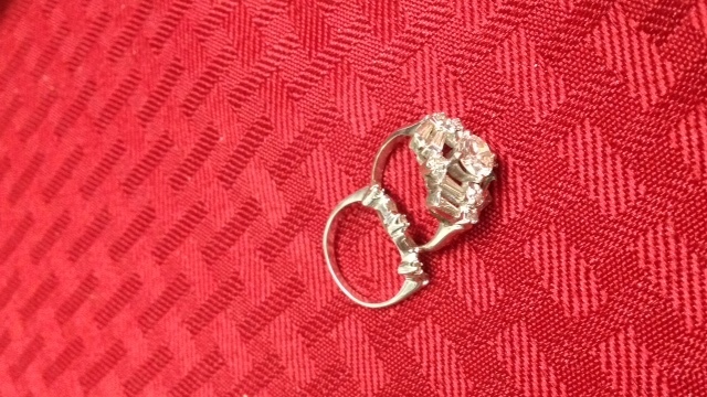 A donor dropped these rings in a Salvation Army red kettle in Framingham