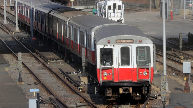 Runaway Boston train