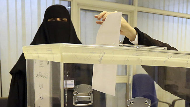 Women have voted and run as candidates in Saudi Arabia for the first time