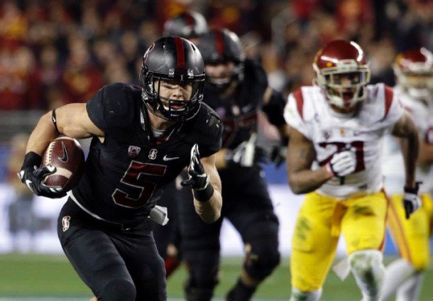 Heisman Trophy Candidate Christian Mc Caffrey Leads Stanford Cardinal To 41-22 Victory Over USC Trojans In Pac-12 Championship