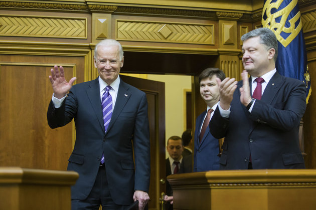 ASSOCIATED PRESS
Biden addressed Ukraine's parliament on Tuesday