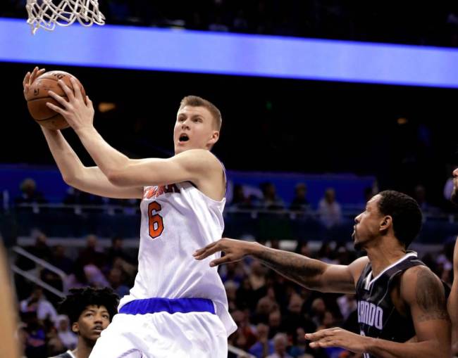 Kristaps Porzingis says the Knicks on a three-game slide just need to get back to basics