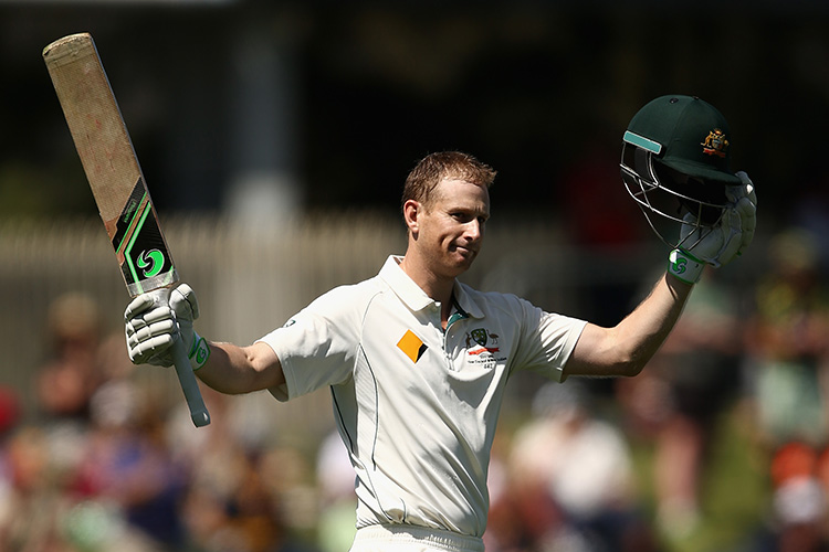 Adam Voges continued his dream run against the West Indies bringing up his third Test century