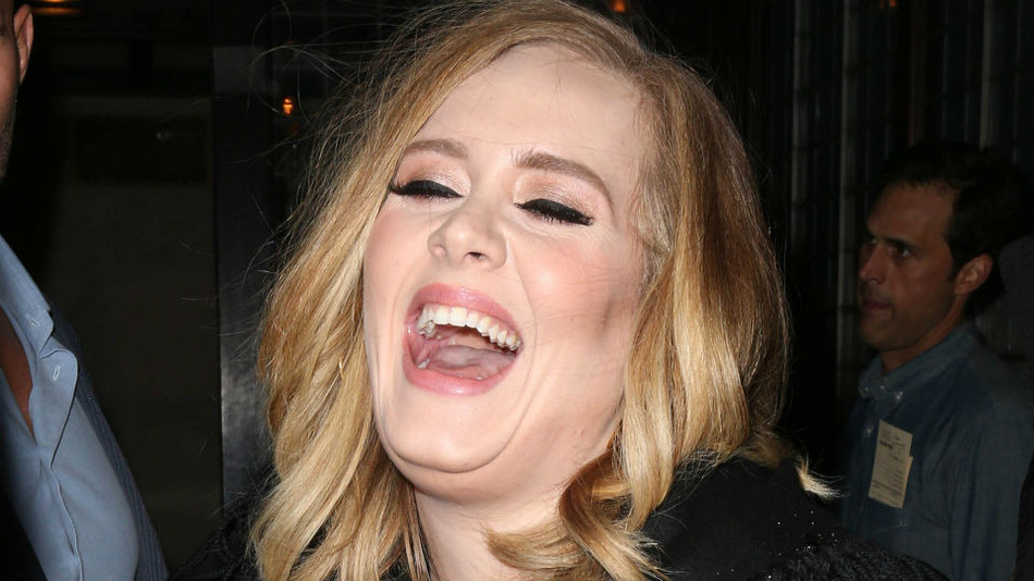 Adele is seen in New York