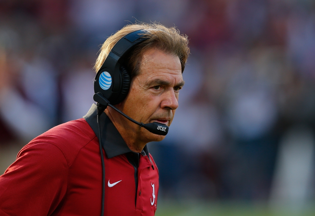 Alabama's Nick Saban remains very serious about danger Florida presents