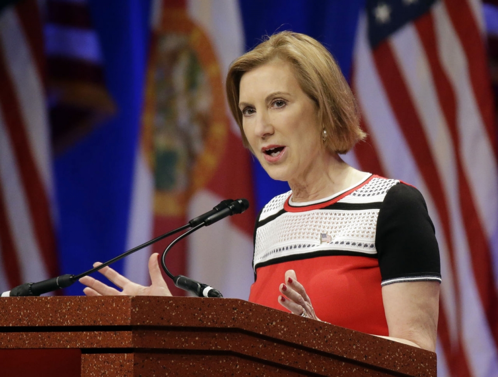 Analyst Dan Payne says Carly Fiorina seen here on Nov. 14