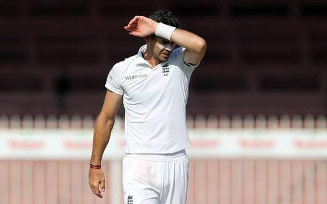 Anderson the country's leading wicket-taker complained of stiffness in his calf