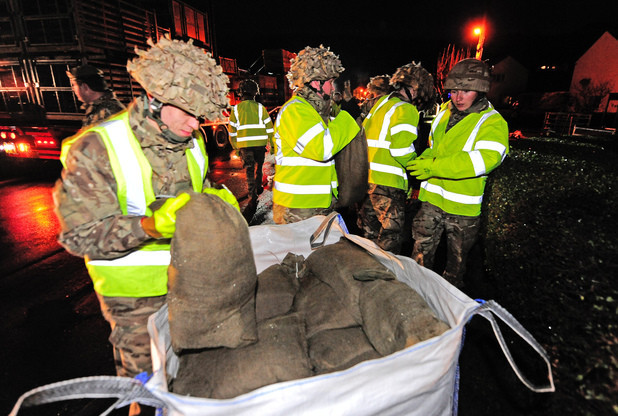 Army flooding