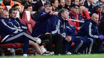 Sunderland manager Sam Allardyce was impressed with his side's display at Arsenal