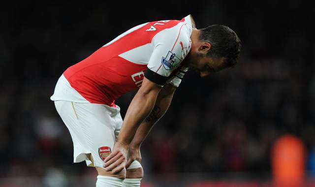 Bad Knee Could See Cazorla Out For Months