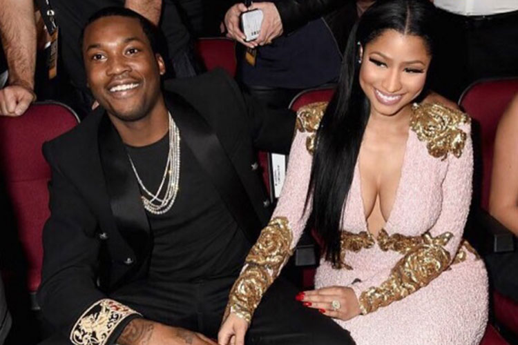 As Nicki Minaj turned 33 on Tuesday her boyfriend Meek Mill posted on Instagram a sweet birthday message alongside a cheeky image of the two