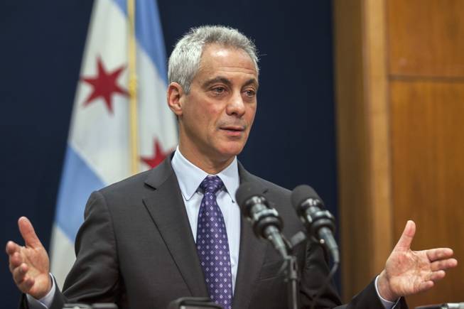 Ashlee Rezin  Sun-Times Media  AP Chicago Mayor Rahm Emanuel speaks at a news conference in Chicago Tuesday Dec. 1 2015